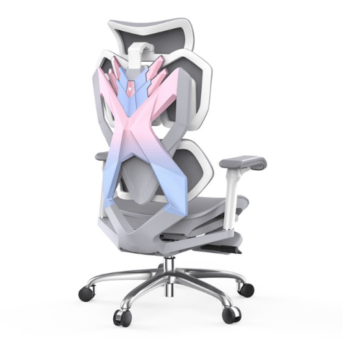 ：骁骑电竞椅智能护腰等三大技术体系深度评测开元ky棋牌2025电竞椅人体工学技术榜单(图2)